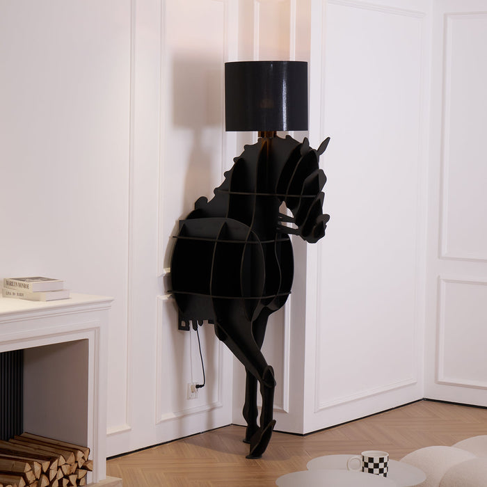 Tete Horse Floor Lamp-DWHOME