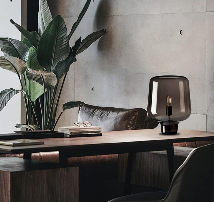 Teutonic Glass Table Lamp-DWHOME