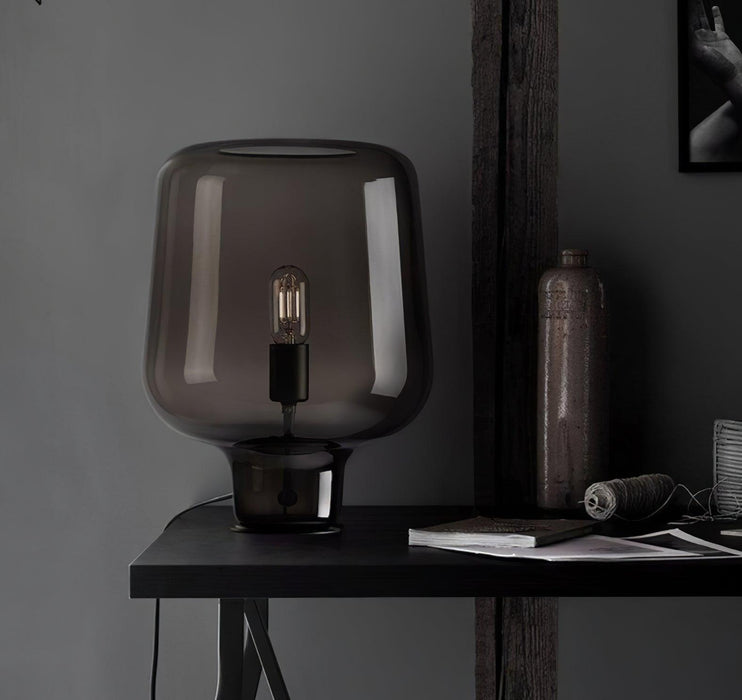 Teutonic Glass Table Lamp-DWHOME