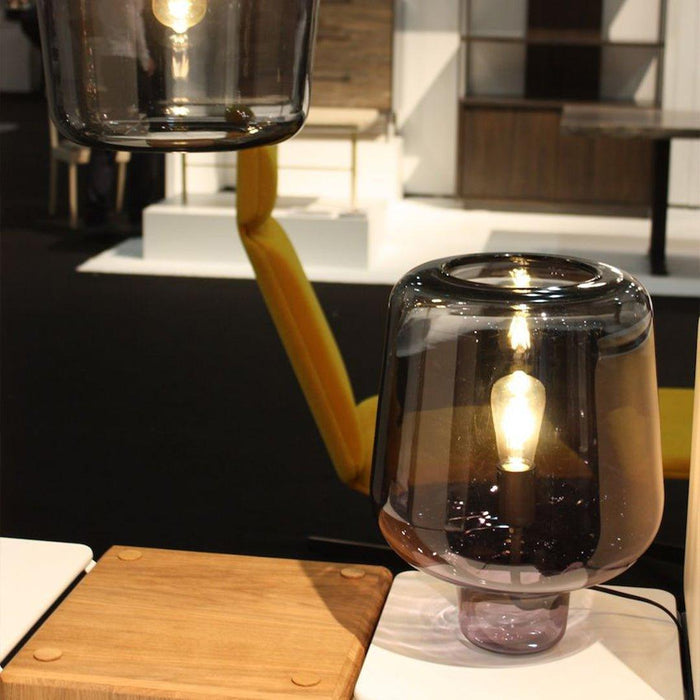 Teutonic Glass Table Lamp-DWHOME