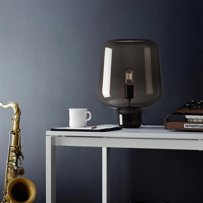 Teutonic Glass Table Lamp-DWHOME