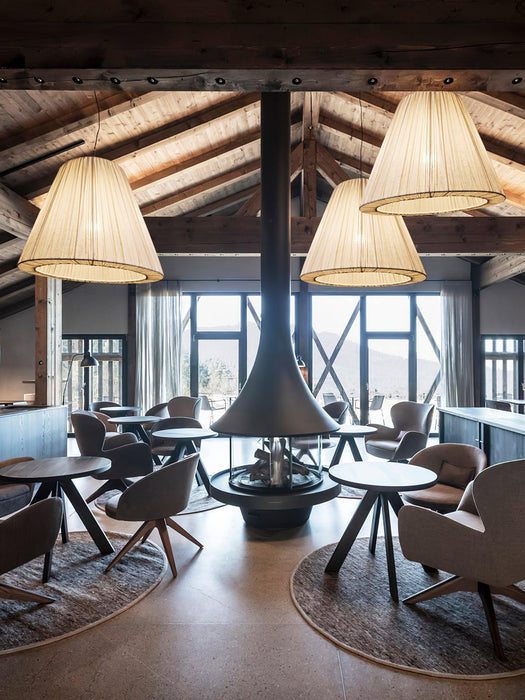 Textile Taper Pendant Lamp-DWHOME