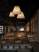 Textile Taper Pendant Lamp-DWHOME