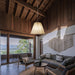 Textile Taper Pendant Lamp-DWHOME