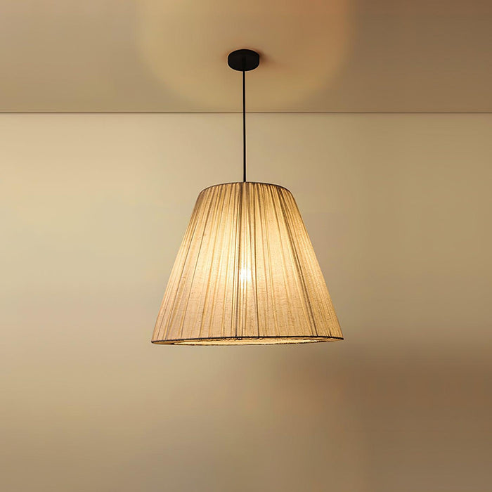 Textile Taper Pendant Lamp-DWHOME