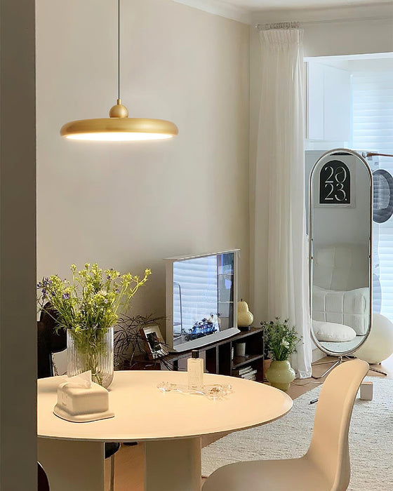Thin Disc Pendant Lamp-DWHOME