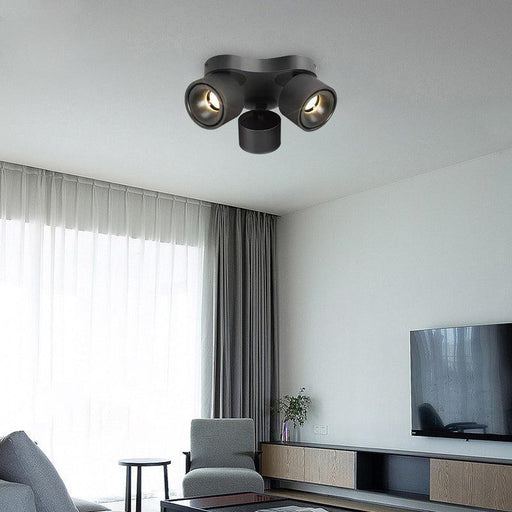 Rotating Folding Three Head Spotlight - DWHOME