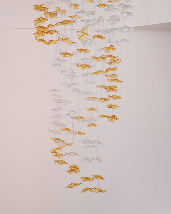Tidal Art Glass Chandelier-DWHOME