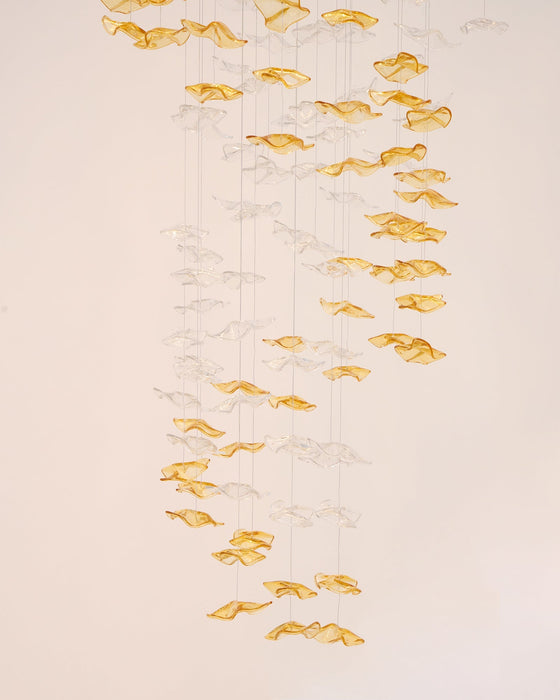 Tidal Art Glass Chandelier-DWHOME