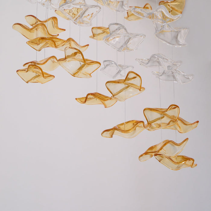 Tidal Art Glass Chandelier-DWHOME