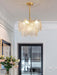 Tiered Carved Glass Chandelier - DWHOME