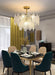 Tiered Carved Glass Chandelier - DWHOME