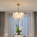 Tiered Carved Glass Chandelier - DWHOME
