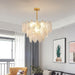 Tiered Carved Glass Chandelier - DWHOME