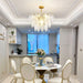 Tiered Carved Glass Chandelier - DWHOME