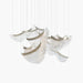 Tiered Palmette Chandelier-DWHOME