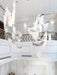 Tiered Palmette Chandelier-DWHOME