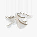 Tiered Palmette Chandelier-DWHOME