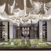 Tiered Palmette Chandelier-DWHOME