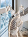 Tiered Palmette Chandelier-DWHOME