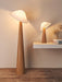 Tilt Hat Wooden Floor Lamp - DWHOME
