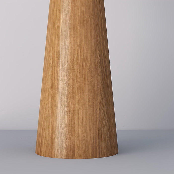 Tilt Hat Wooden Floor Lamp - DWHOME