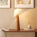 Tilt Hat Wooden Table Lamp - DWHOME