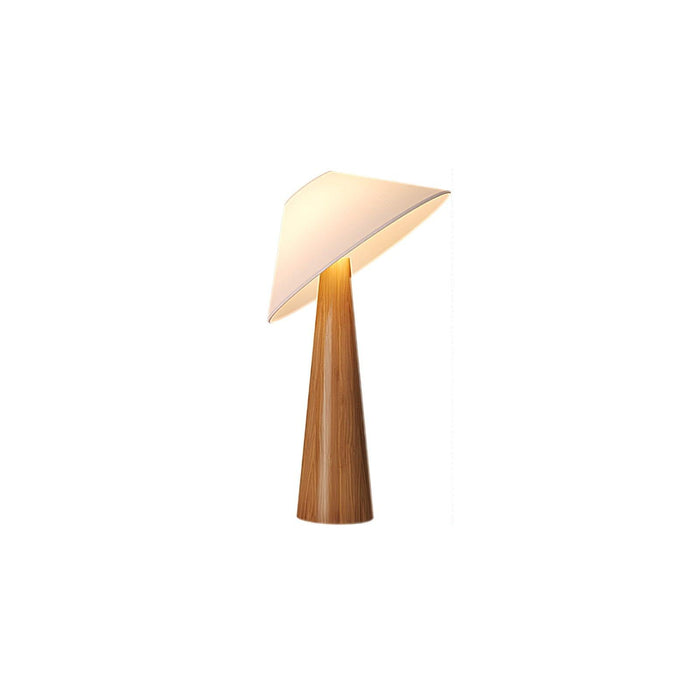 Tilt Hat Wooden Table Lamp - DWHOME