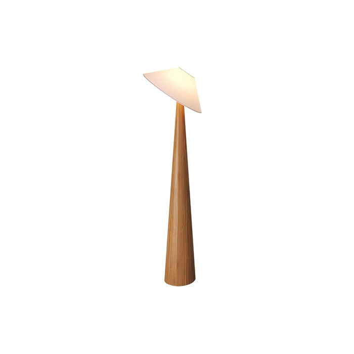 Tilt Hat Wooden Floor Lamp - DWHOME