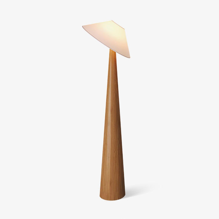 Tilt Hat Wooden Floor Lamp - DWHOME