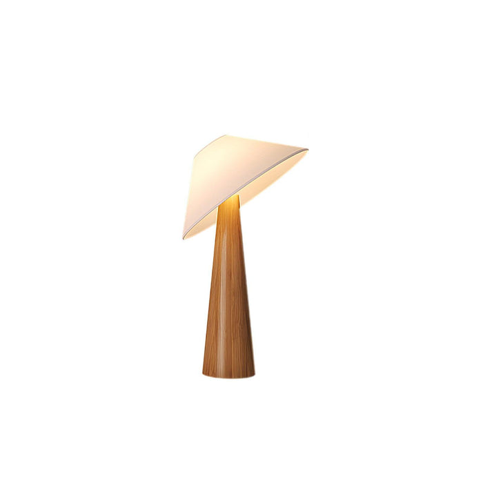 Tilt Hat Wooden Table Lamp - DWHOME