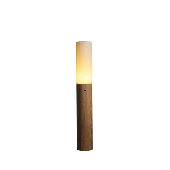 Timber Column Floor Lamp-DWHOME