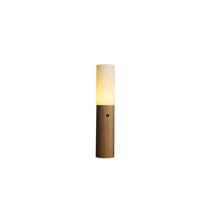 Timber Column Floor Lamp-DWHOME