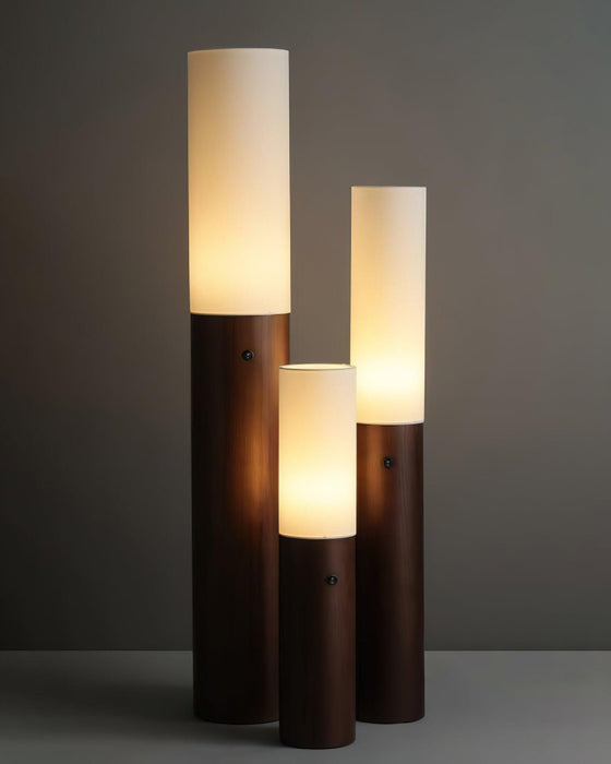 Timber Column Floor Lamp-DWHOME