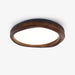 Timber Round Wood Ceiling Lamp-DWHOME