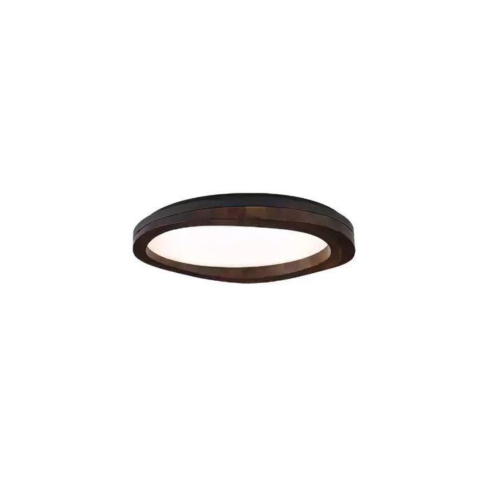 Timber Round Wood Ceiling Lamp-DWHOME