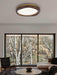 Timber Round Wood Ceiling Lamp-DWHOME