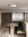 Timber Round Wood Ceiling Lamp-DWHOME