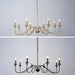 Timeless Gold Candle Chandelier-DWHOME