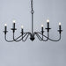 Timeless Gold Candle Chandelier-DWHOME