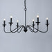 Timeless Gold Candle Chandelier-DWHOME