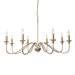 Timeless Gold Candle Chandelier-DWHOME