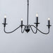Timeless Gold Candle Chandelier-DWHOME