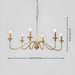 Timeless Gold Candle Chandelier-DWHOME