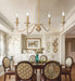 Timeless Gold Candle Chandelier-DWHOME