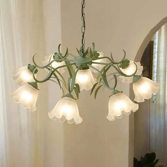 Tina Green French Style Flower Chandelier - DWHOME