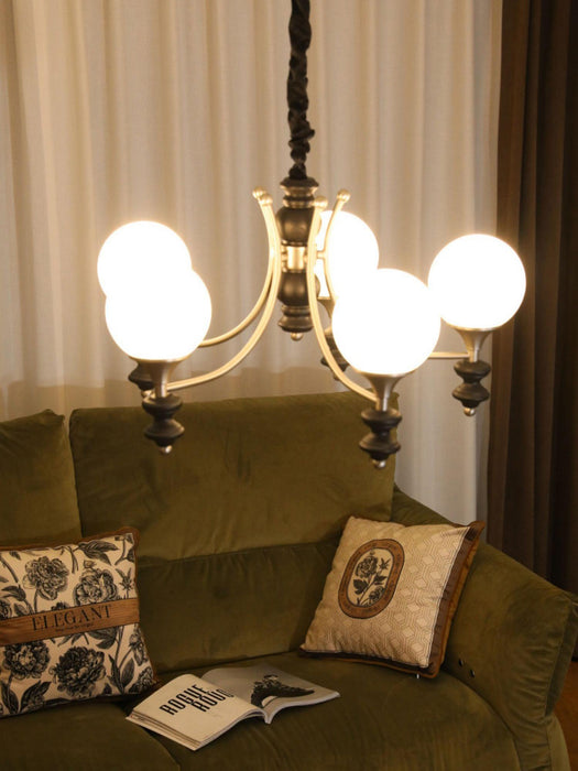 Tina Wooden Chandelier-DWHOME