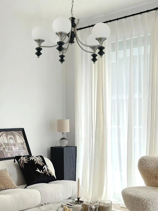 Tina Wooden Chandelier-DWHOME