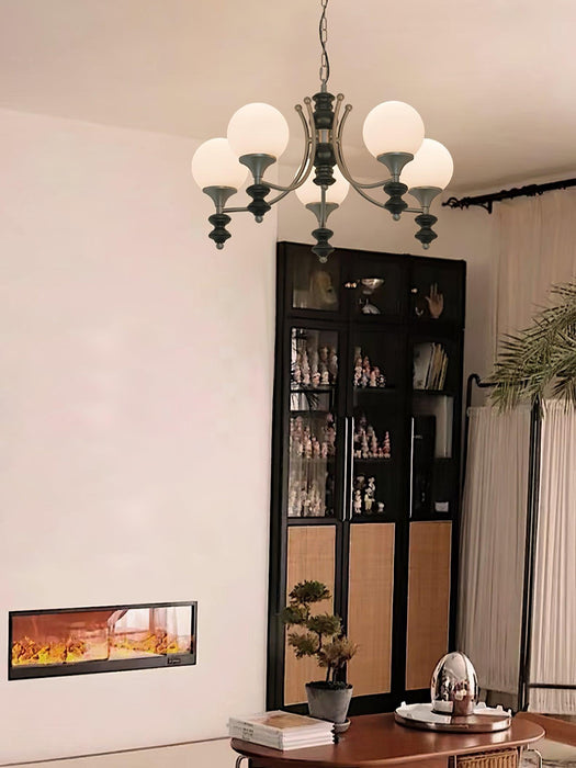 Tina Wooden Chandelier-DWHOME