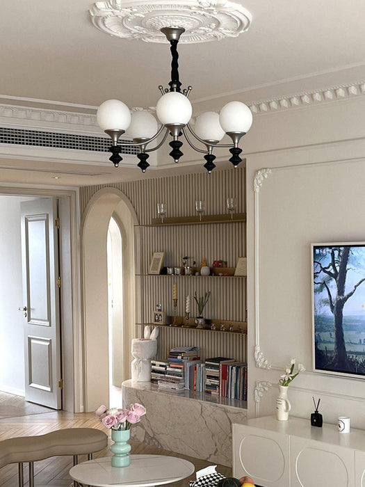 Tina Wooden Chandelier-DWHOME